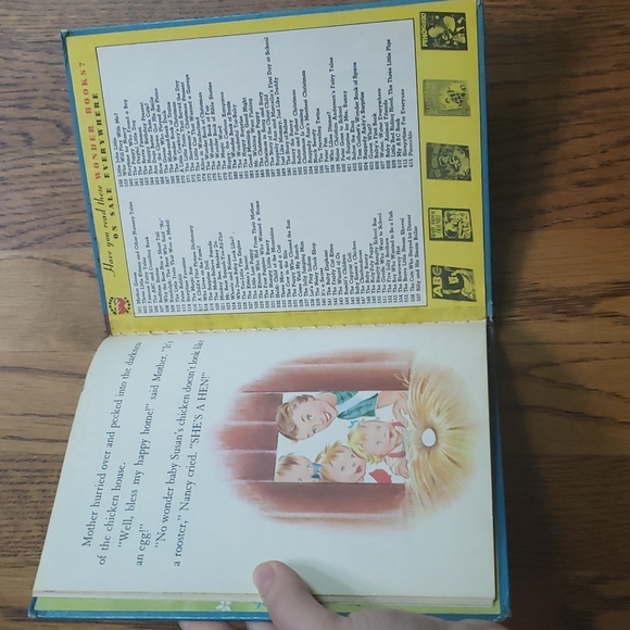 Vintage 50s Baby Susan's Chicken Hardcover Children's Book - Picture 7 of 8